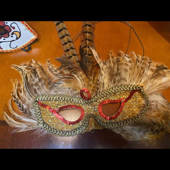 Masquerade Ball Halloween 2 costume masks - Picture 6 of 10